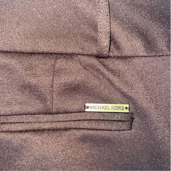 Michael Kors brown dress pants 8 - Picture 3 of 4